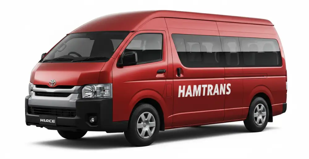 sewa hiace Commuter hamtrans